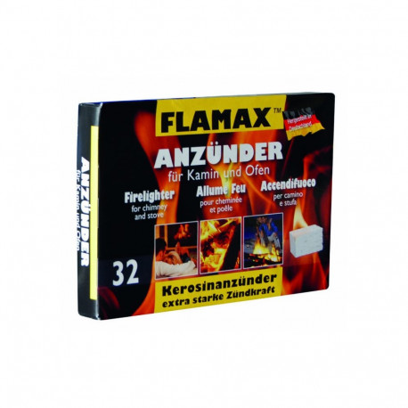 Flamax 1318101 Paraffin ignition cubes 32pcs