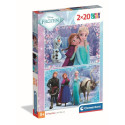 Clementoni puslekomplekt Frozen 2 x 20 tk