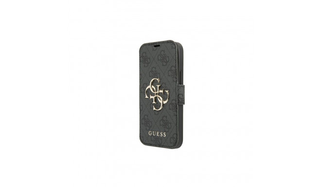 Guess GUBKP13L4GMGGR iPhone 13 Pro | 13 6,1" szary|grey book 4G Big Metal Logo
