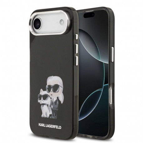 Karl Lagerfeld Apple iPhone Air Silicone case IML Aquarelle K&C Logo Black