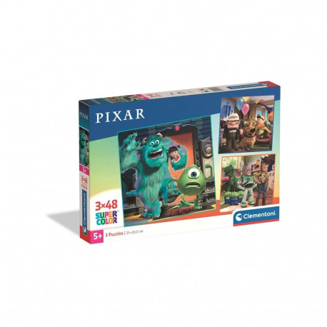 TOY PUZZLE ruudukujuline Pixar 3x48 25065