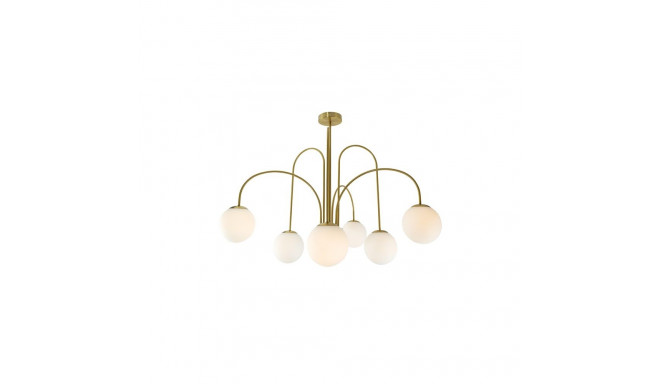 PENDANT LIGHT KAFF 6XE27 GOLD