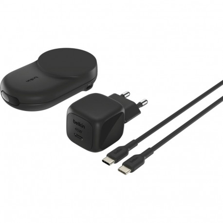 Belkin 2-in-1 magnetiline kokkuvolditav laadija UltraCharge WIZ039kqBK 25W Qi2, must
