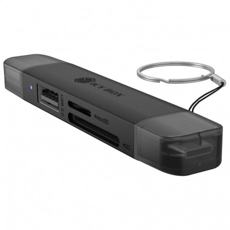 ICY BOX IB-CR203-CU3 3-in-1 USB 3.2 Gen 1 Card Reader