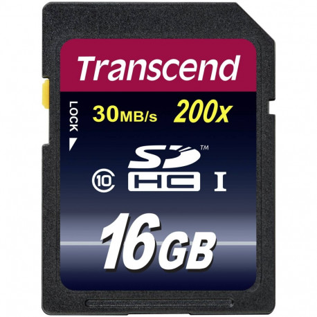 Transcend SDHC 16GB Class 10 mälukaart