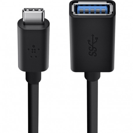 Belkin USB 3.0 5GBit/s USB-C–USB-A 14 cm must