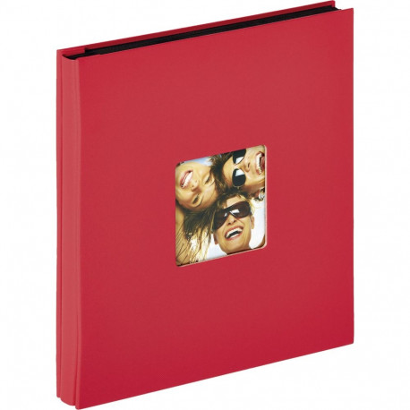 Walther Fun red 10x15 400 Photos pocket album EA110R