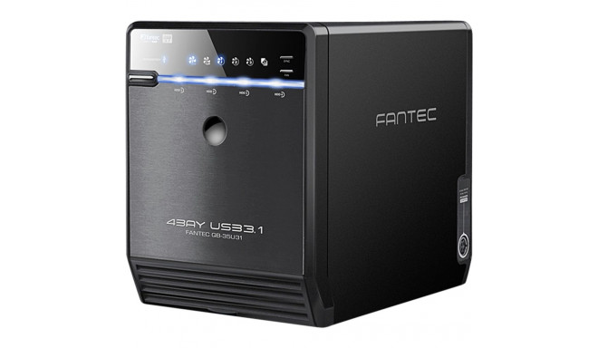 Fantec external enclosure QB-35U31 4x3.5" USB 3.1