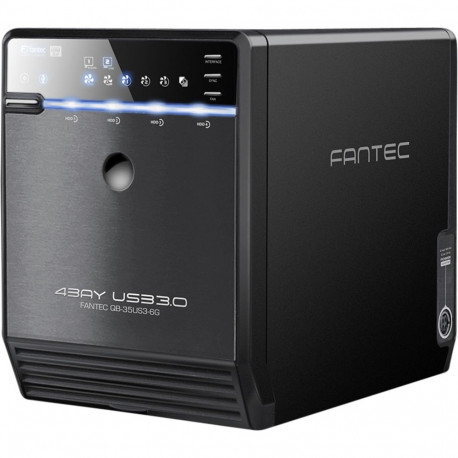 FANTEC QB-35US3-6G must 4x3,5 SATA HDD USB3.0 eSATA