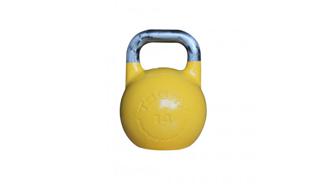 Sangpomm TOORX Olympic EVO Kettlebell, kollane, 14 kg
