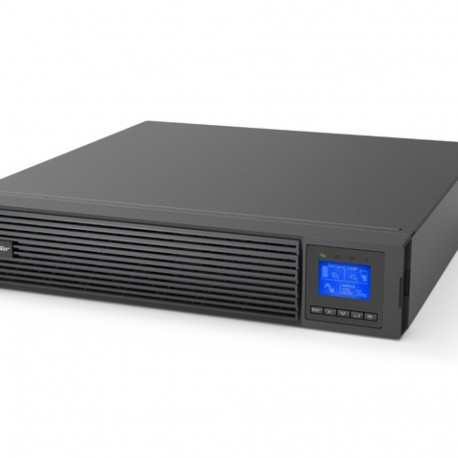 UPS RACK POWERWALKER VFI 1500 ICR IOT PF1 ON-LINE 1500VA 8X IEC C13 OUTLETS USB-B RS-232 LCD 2U