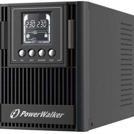 UPS POWERWALKER VFI 1000 AT FR ON-LINE 1000VA 3X FRENCH OUTLETS USB-B RS-232 LCD TOWER EPO