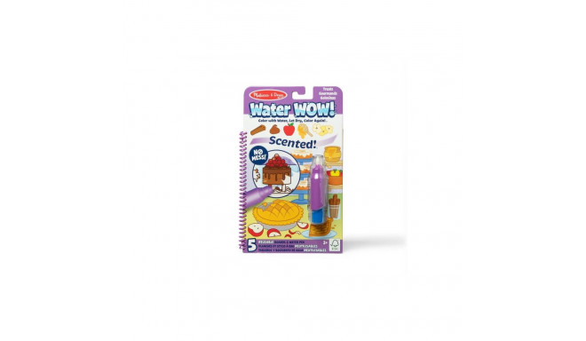 MELISSA & DOUG Water Wow! Lõhnastatud joonistamine veega Maiustused