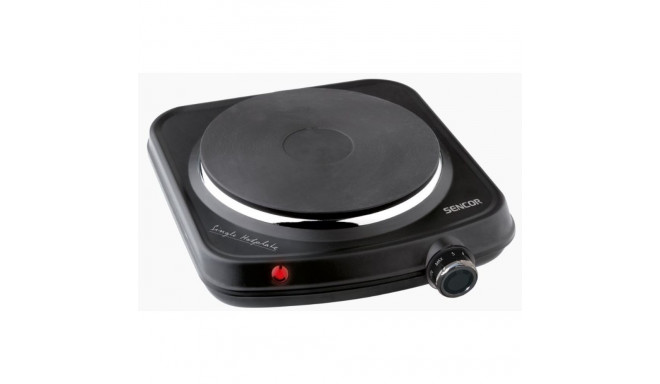 Lauapliit 1 plaadiga Sencor SCP1504BKEUE4 must
