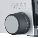 GRAEF slicer STYLE S12005, glass base plate, silver