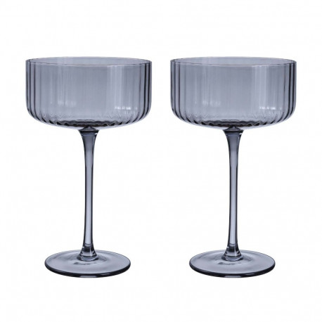 Veinipokaalid DOLCE 2tk H17cm, hall