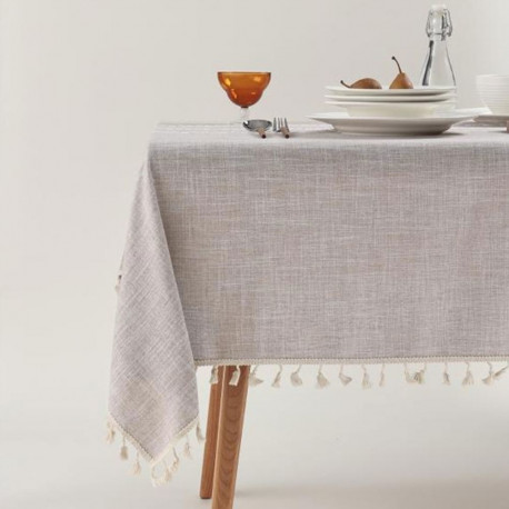 Tablecloth EASY CARE 140x220cm beige, 300g/m2