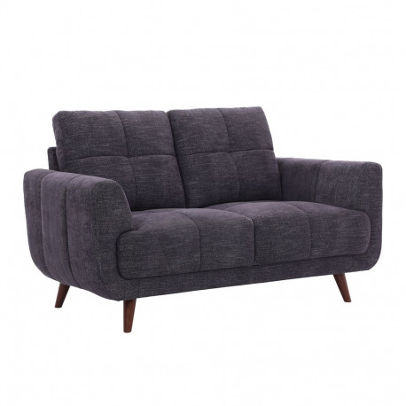 Diivan STEVE 2-kohaline 154x88xH90cm, tumehall