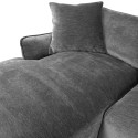 Corner sofa DIVI LC, grey