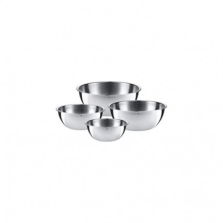 Gourmet Küchenschüssel-Set, 4-teilig (edelstahl)