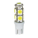 Hüper led 2tk,12V,W2,1x9,5d,valge