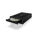 ICY BOX IB-525-U3 ODD enclosure 13.3 cm (5.25") SATA III Black