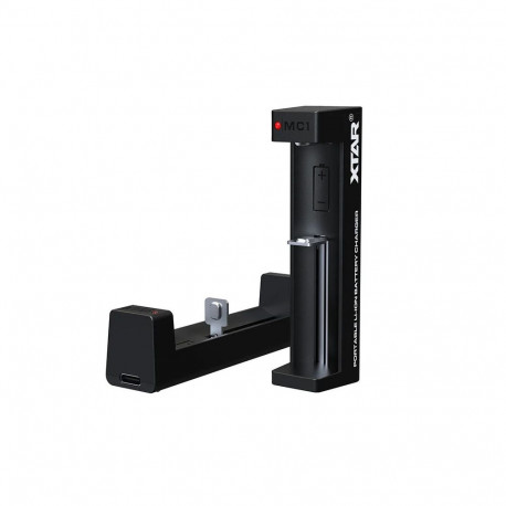 Battery charger Li-ion USB-C - 1 slot