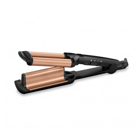 BaByliss Deep Waves Curling iron Warm Black, Orange 98.4" (2.5 m)