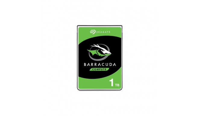 Seagate BarraCuda sisemine kõvaketas 1 TB 5400 RPM 128 MB 2.5" Serial ATA III (ST1000LM048)