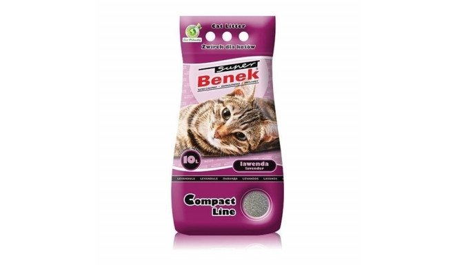 Certech Super Benek Compact Lavender - Cat Litter Clumping 10 l