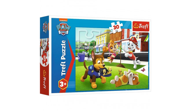 Puzzle - 30 - koerad tegutsemas - Paw Patrol - Trefl 18306