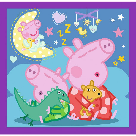 Puzzle - 3in1 (20, 36, 50) - Peppa sea kombed - Peppa Pig - Trefl 34893