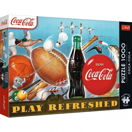 Puzzle 1000 Premium Plus Coca-Cola: värskendav hetk Trefl 12101