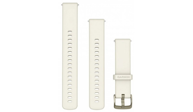 Garmin kellarihm Quick Release Silicone 18mm, bone