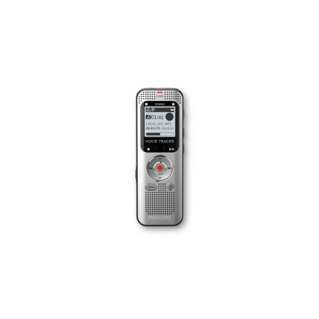 Philips Voice Tracer DVT2015 dictaphone Internal memory &amp; flash card Silver