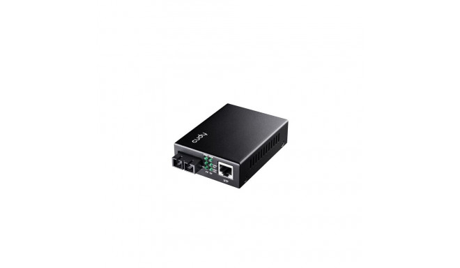 Cudy MC100MA-2 network media converter 1000 Mbit/s 1310 nm Multi-mode Black