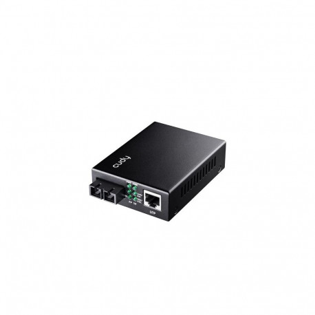Cudy MC100SA-20 network media converter 100 Mbit/s 1310 nm Single-mode Black