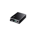 Cudy MC100GSB-60A network media converter 1000 Mbit/s Multi-mode, Single-mode Black
