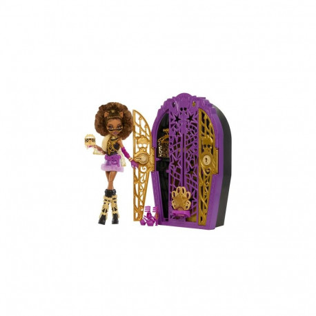 Monster High Skulltimate Secrets Hauntlywood Mysteries Doll, Clawdeen Wolf with 19+ Surprises