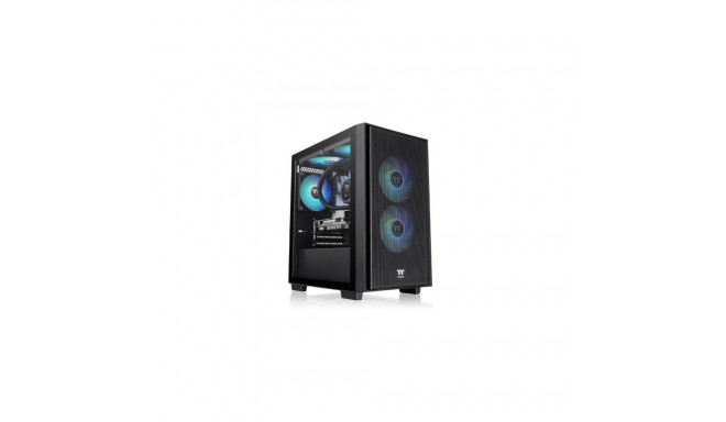 Thermaltake Versa H16 TG ARGB Micro Tower Black