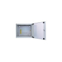 Intellinet 19" Network Cabinet - Wall Mount (Double Section Hinged Swing Out), 12U, 600mm D
