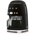 SMEG coffee machine DCF02BLEU, black