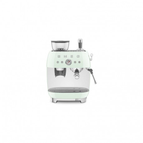 Smeg 50's Style Espresso Coffee Machine EGF03PGEU Pastel Green
