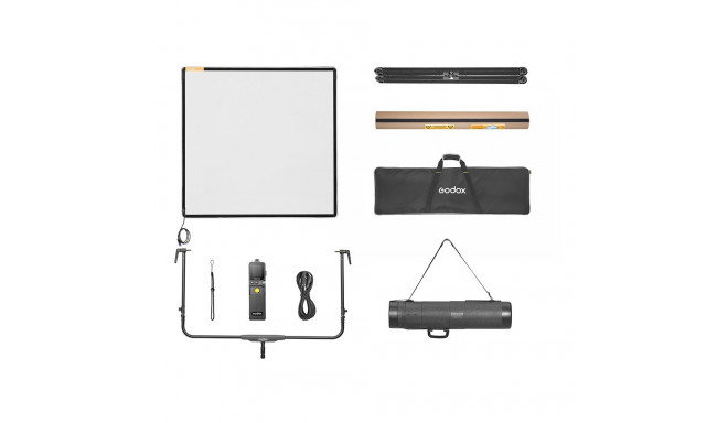Godox AD33 K3 Electric Adjustable Diffusion Panel (100Ã100cm,Bluetooth Control) with Carry Bag