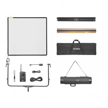 Godox AD33 K2 Electric Adjustable Diffusion Panel (100Ã100cm,CRMX&Bluetooth Control) with Carry Bag