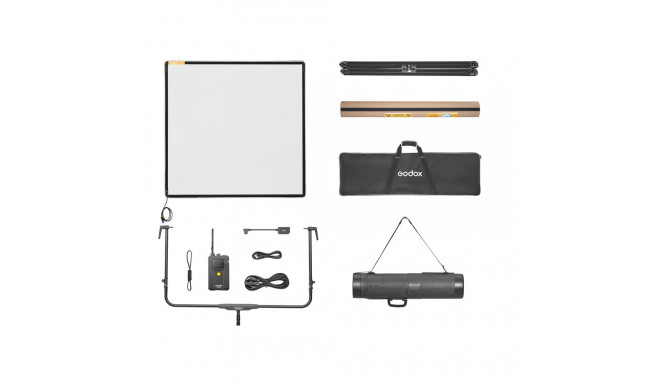 Godox AD33 K2 Electric Adjustable Diffusion Panel (100Ã100cm,CRMX&Bluetooth Control) with Carry Bag
