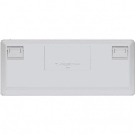 "Logitech MX Mechanical Mini for Mac Minimalist Wireless Illuminated Keyboard - PALE GREY - (DEU) - 