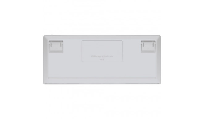 "Logitech MX Mechanical Mini for Mac Minimalist Wireless Illuminated Keyboard - PALE GREY - (DEU) - 