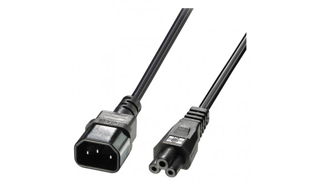 "LINDY IEC-Netzkabel C14 an C5 2m"
