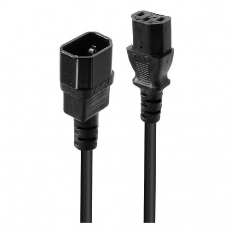 "LINDY IEC-Netzkabel C14 an IEC C13 1m"